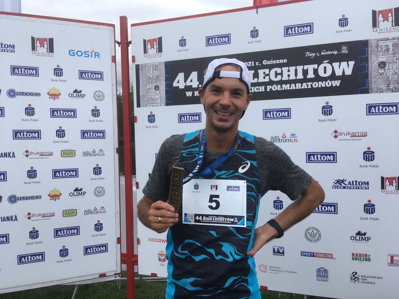 Arkadiusz Gardzielewski bieg lechitów gniezno 2021 - Rafał Muniak - Radio Poznań