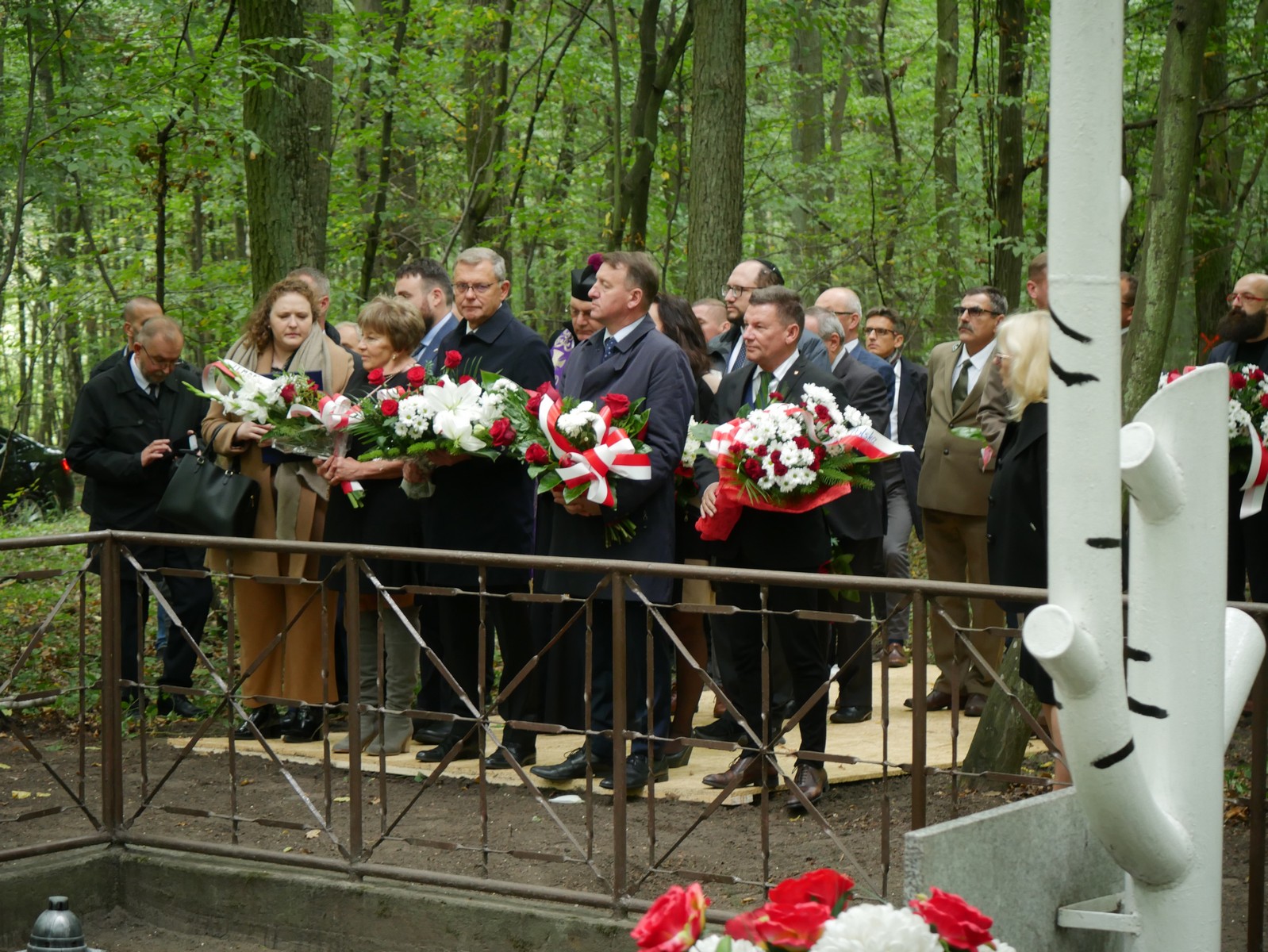 rudzica pod koninem Uczcili pamięć 1500 zamordowanych Żydów w Rudzicy - Sławomir Zasadzki