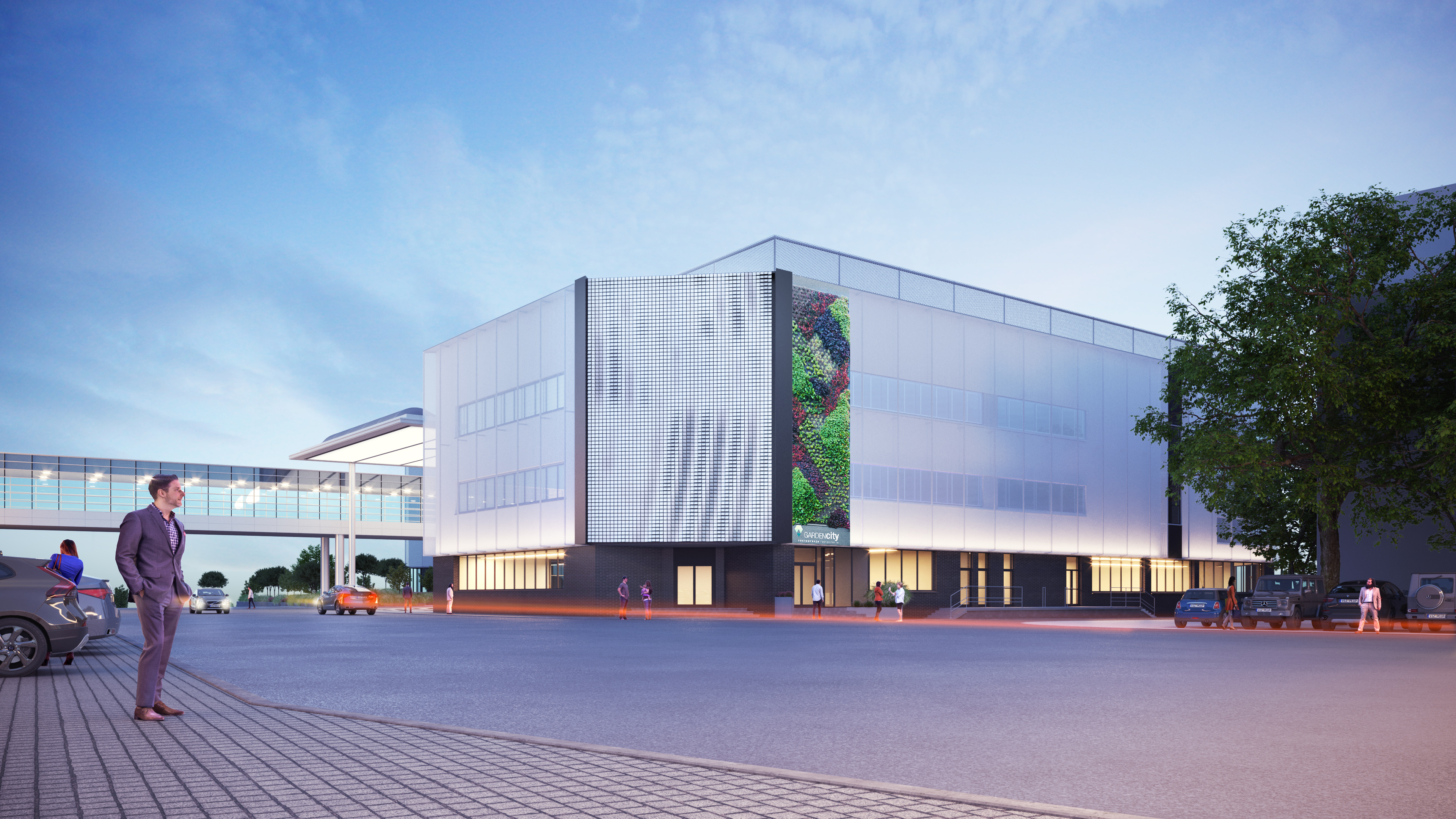 nowa elewacja kinetyczna poznań targi - MTP