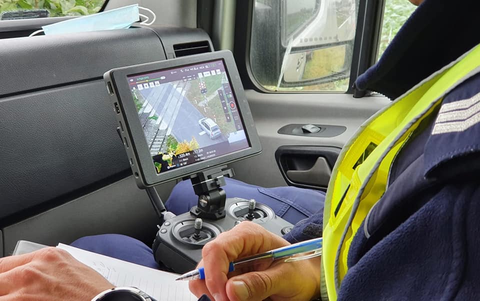 dron drogówka policj gostyń  - KPP Gostyń