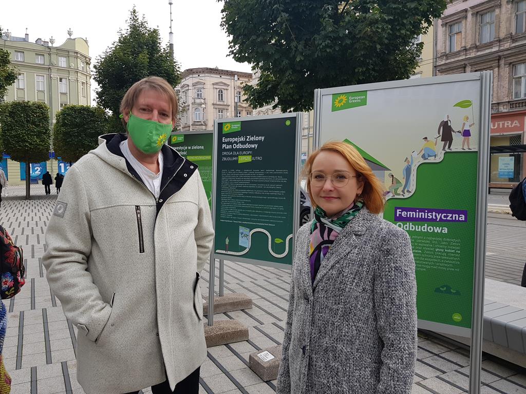 Partia Zielonych wystawa poznań - Hubert Jach