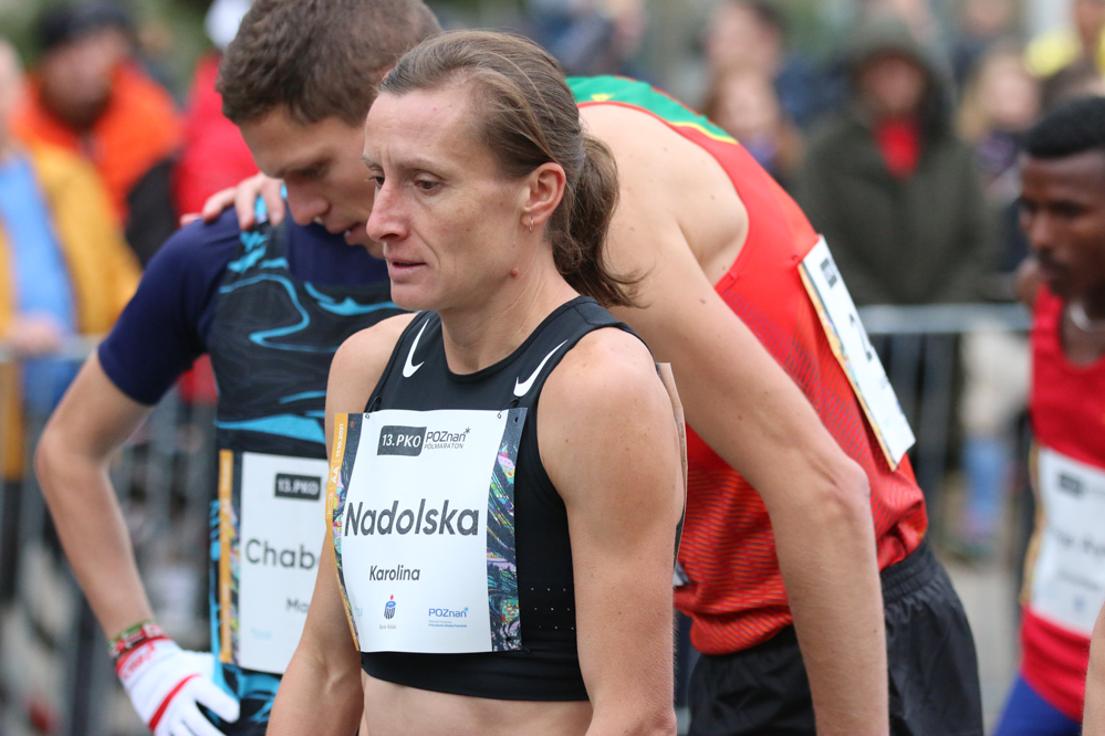 półmaraton poznań karolina nadolska  - Leon Bielewicz