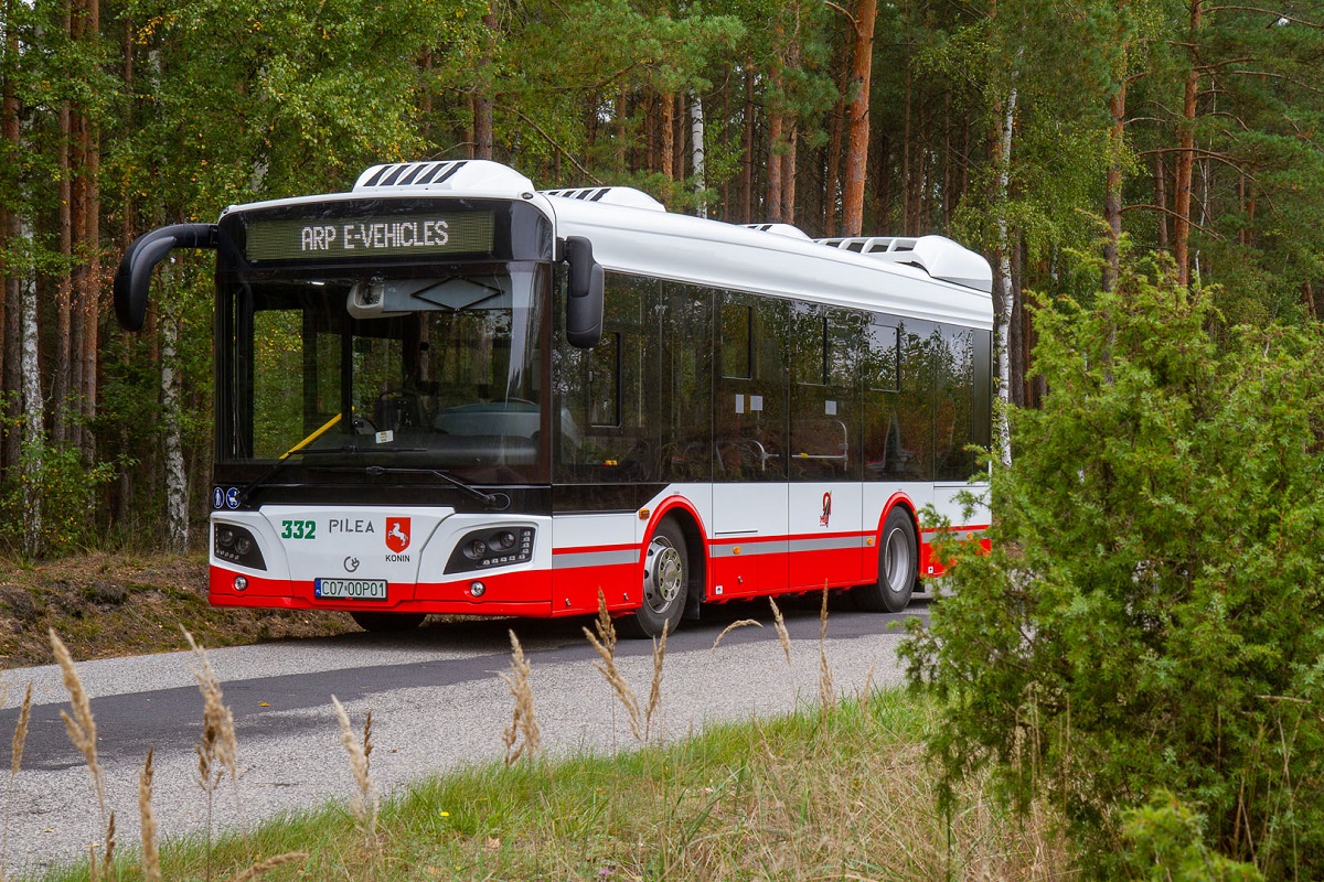 PILEA konin autobus elektryczny  - MZK Konin