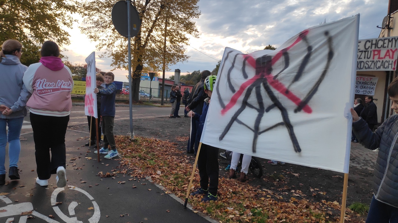 protest przeciwko masztowi piła - Przemysław Stochaj - Radio Poznań