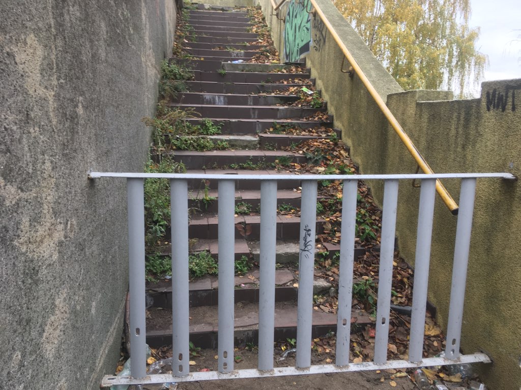 schody wiadukt gniezno - Rafał Muniak