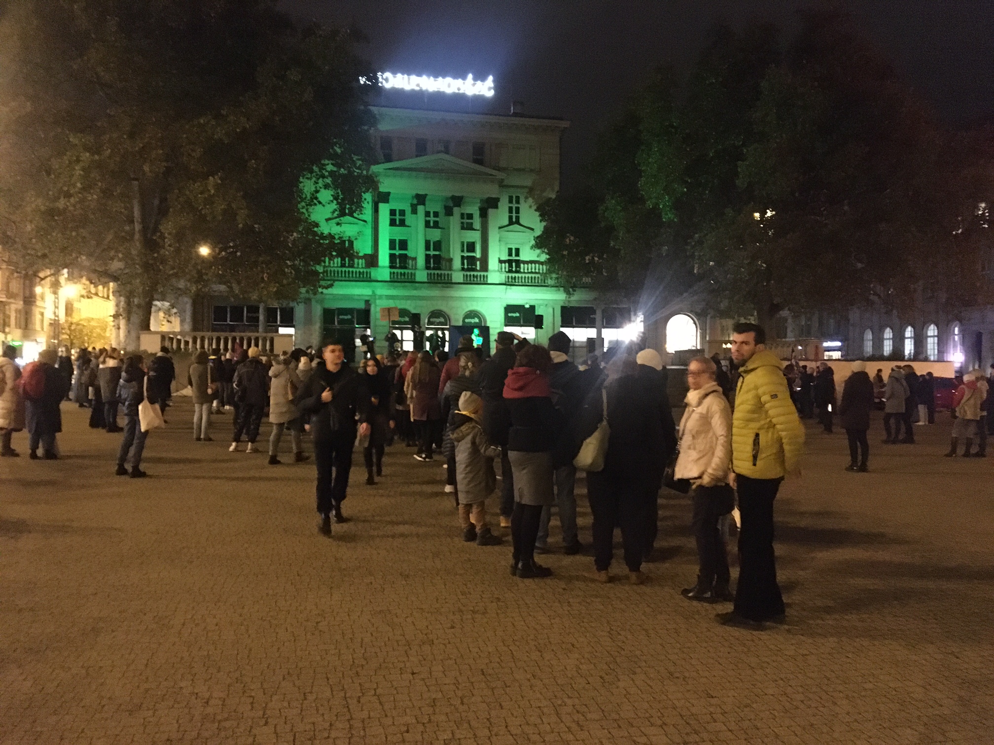 protest aborcja  - Jacek Butlewski - Radio Poznań