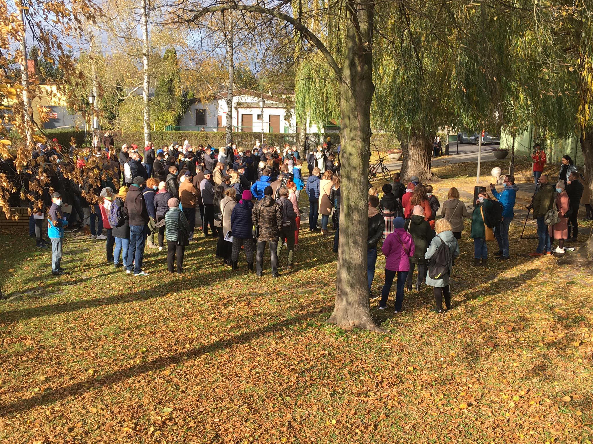 protest mieszkańców stęszew - Jacek Butlewski - Radio Poznań