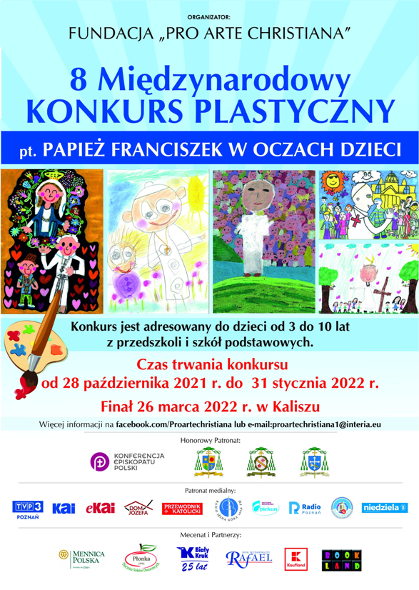 Papież Franciszek w oczach dzieci 2021 - Organizator