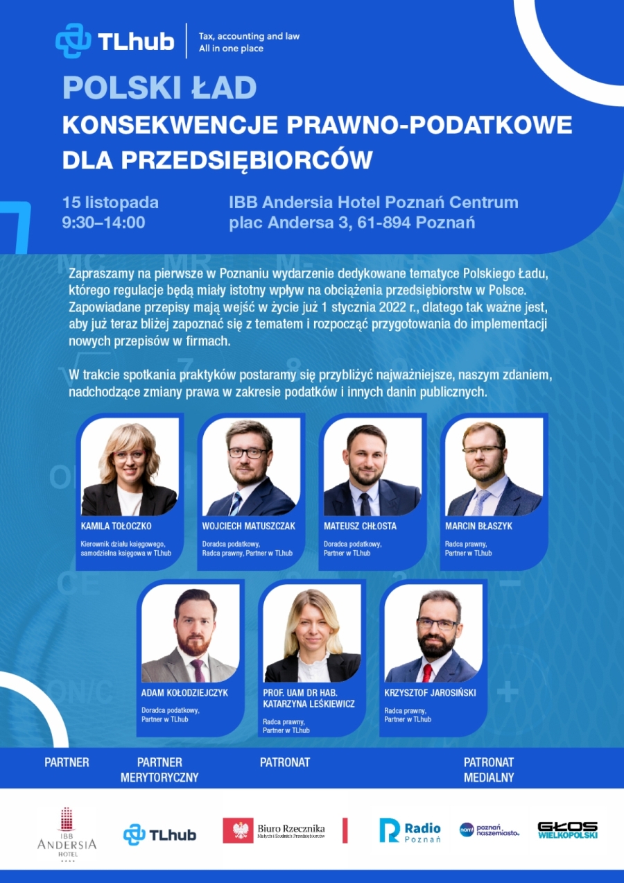 Polski Ład - sympozjum - Organizator
