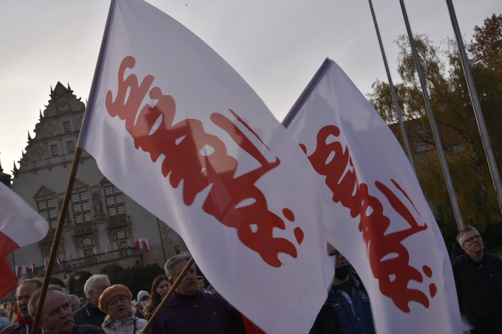 Wyrazili solidarność z polskimi pogranicznikami - Wojtek Wardejn