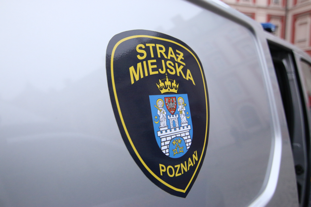 Nowe radiowozy straż miejska poznań  - Leon Bielewicz 