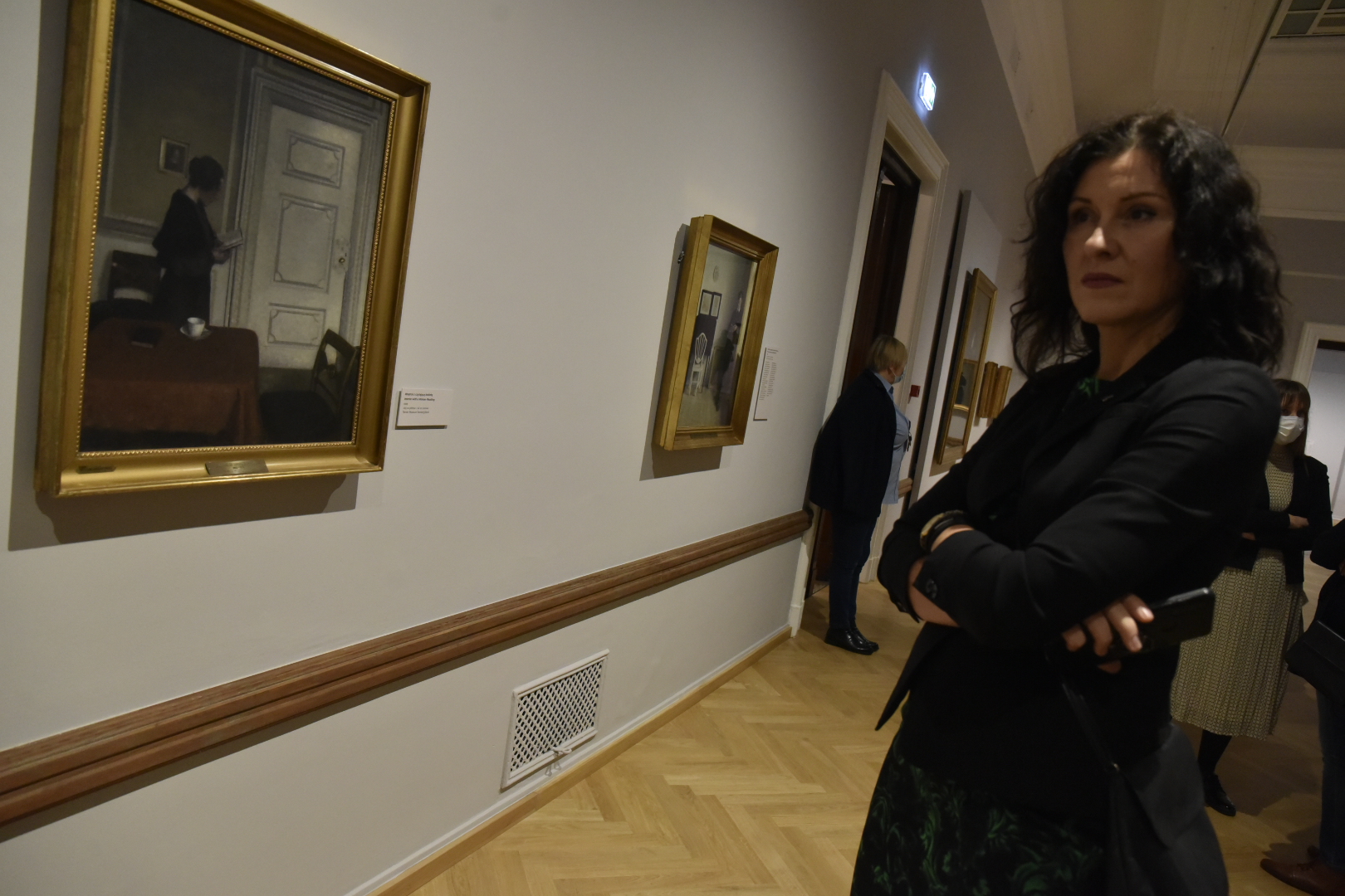 piotr gliński wystawa vilhelm hammershoi krystyna różańska gorgolewska - Wojtek Wardejn - Radio Poznań