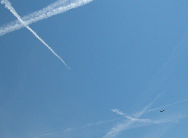 samolot niebo - TomFoto