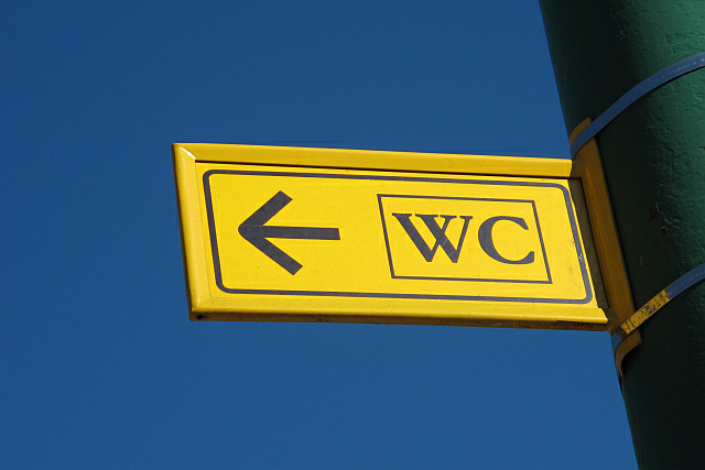 wc toaleta znak - TomFoto