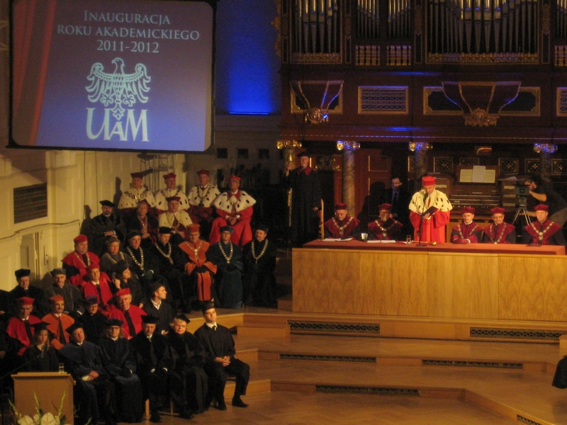 Inauguracja roku na UAM - Alicja Łatka