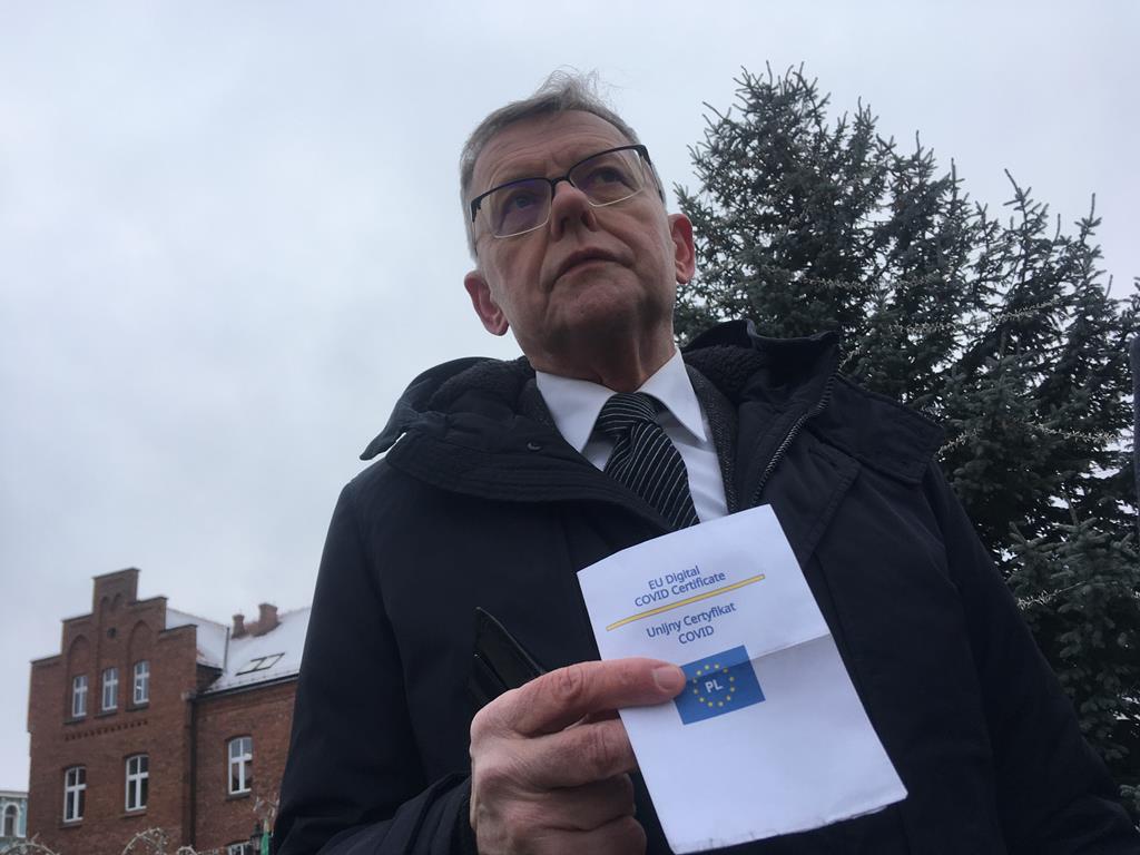 poseł tomasz nowak paszport covidowy - Rafał Regulski