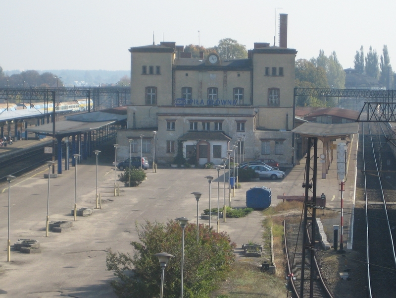 Piła Głowna - dworzec - Wiesława Pinkowska