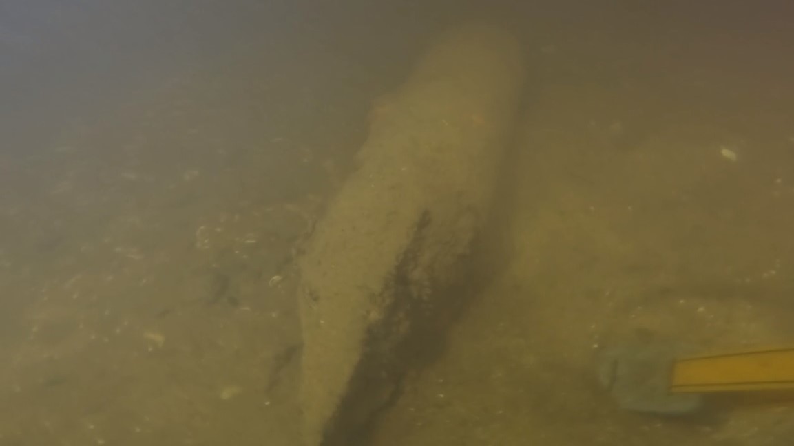 niewybuch jezioro kierskie  - Instruktor Maciej Jurasz