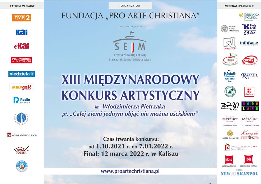 Konkurs Artystyczny im. Włodzimierza Pietrzaka 2021 - Organizator