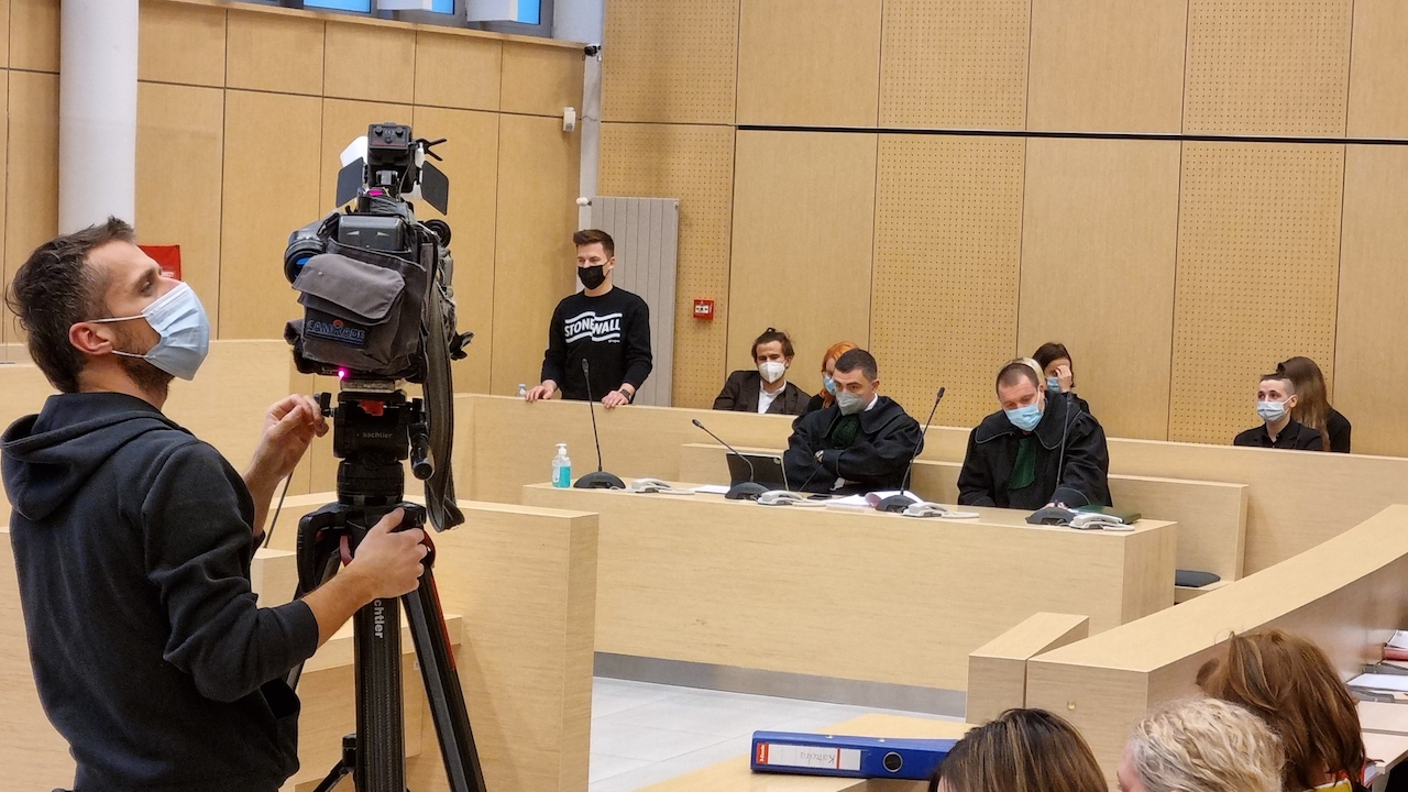 proces aborcja protest w katedrze - Magdalena Konieczna - Radio Poznań