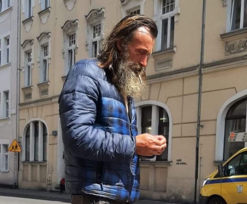 bezdomny poszukiwania - Facebook/Widzialna Ręka Poznań/Agnieszka Bialowas