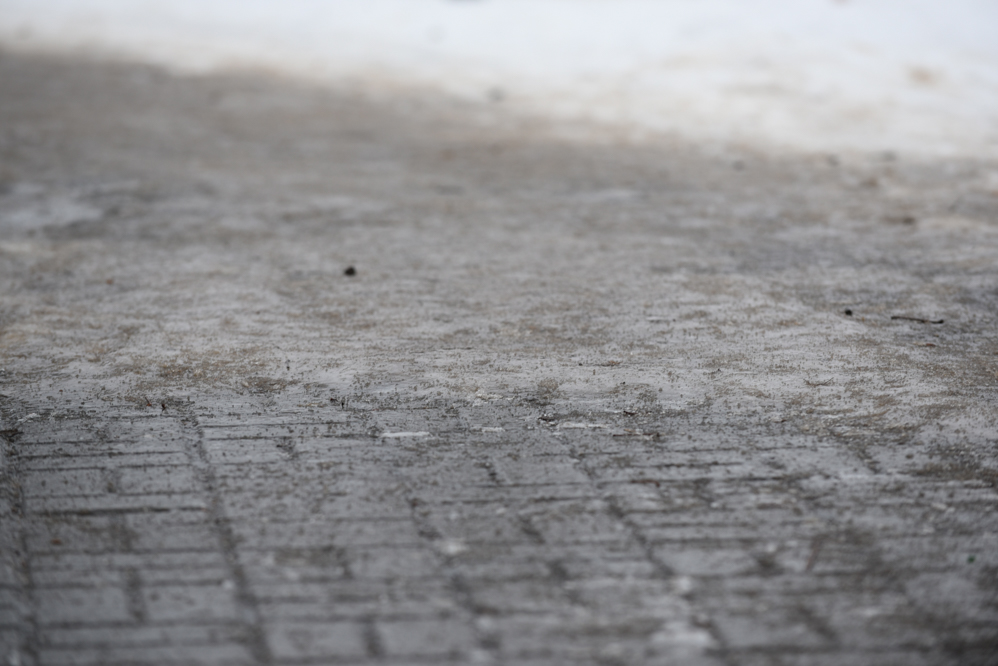 śnieg lód gołoledź ślisko poznań - Wojtek Wardejn