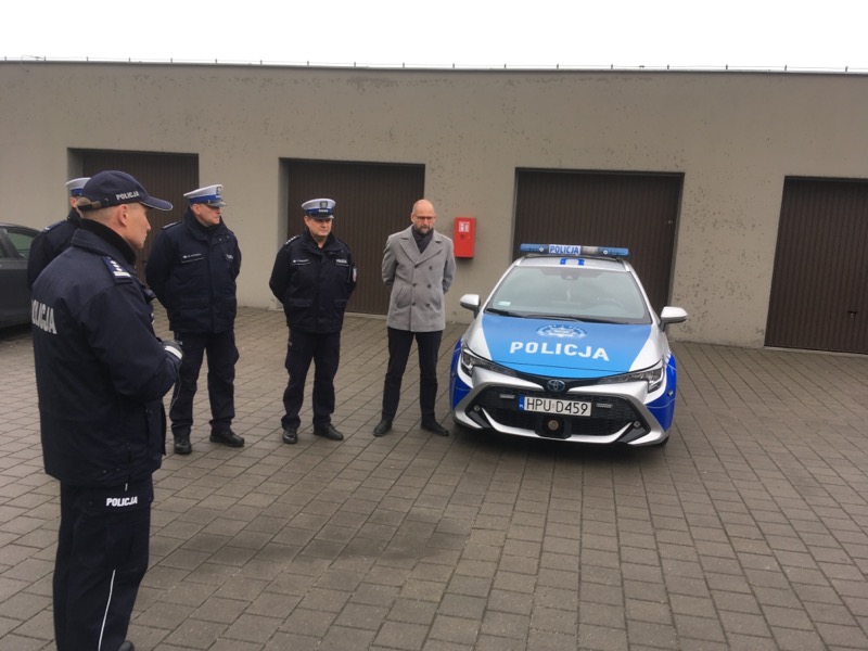 nowy radiowóz policja gniezno - Rafał Muniak