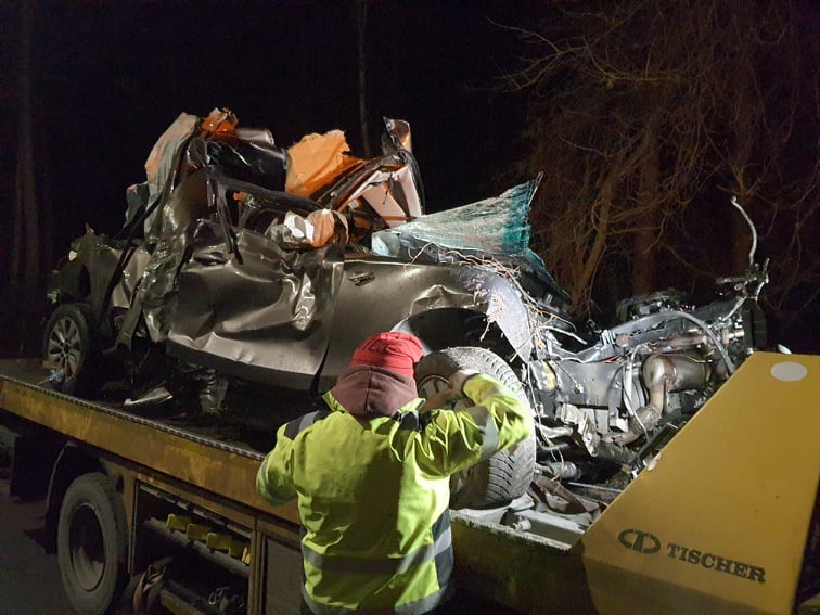 wypadek zalasewo  - Grzegorz Ługawiak