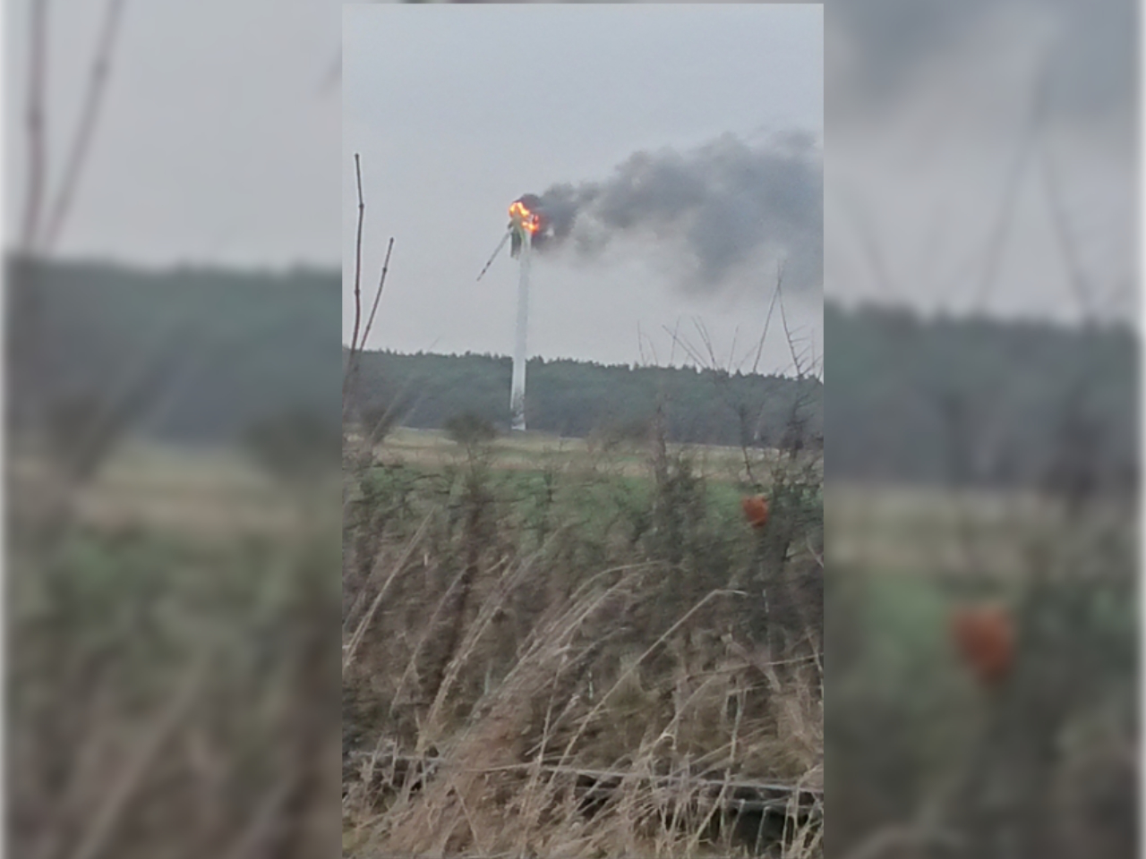 pożar wiatraka - Danuta Synkiewicz - Radio Poznań