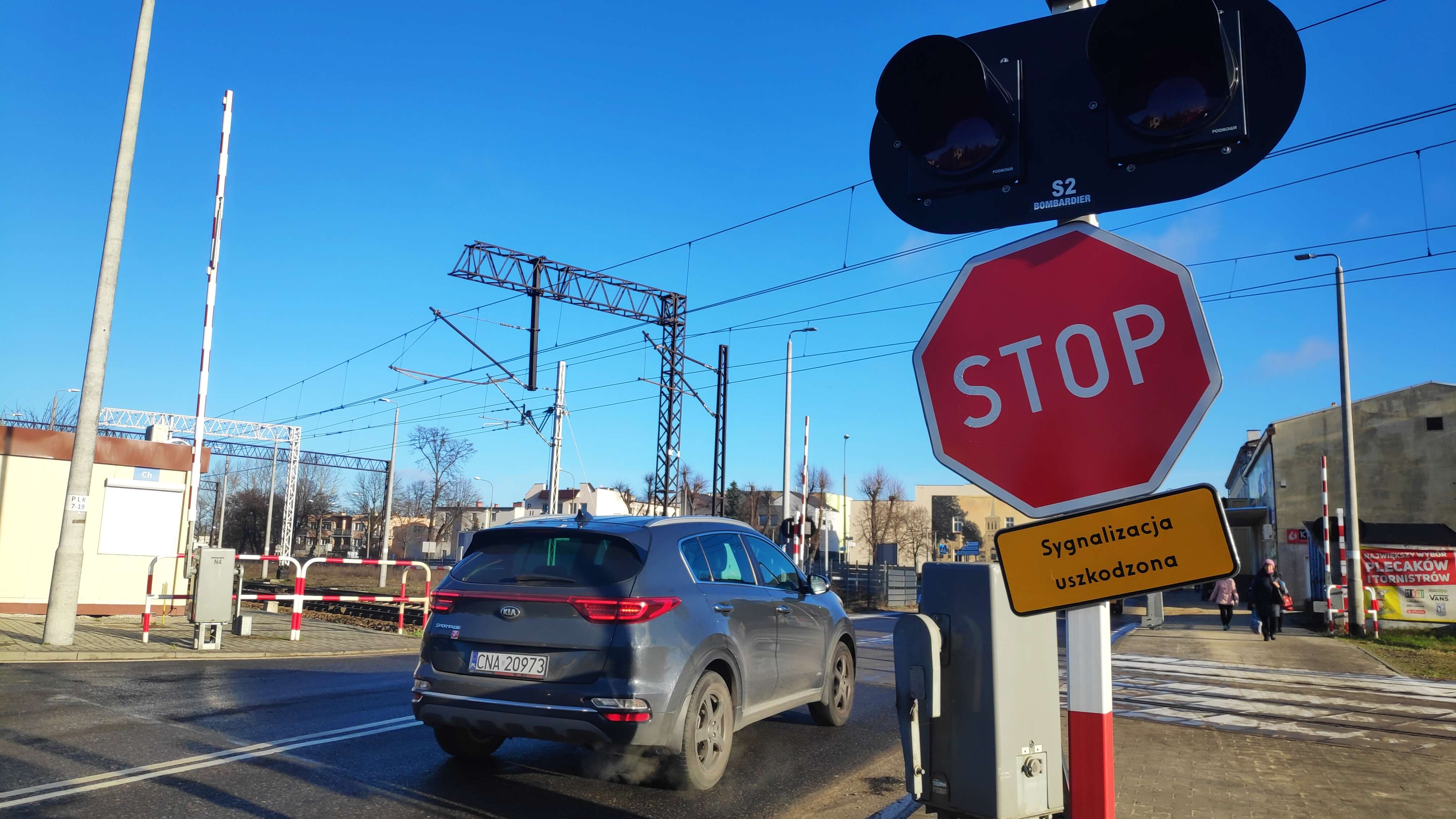 przejazd kolejowy STOP - Przemysław Stochaj