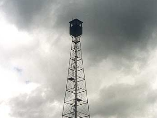 Wieża - dostrzegalnia przeciwpożarowa - Lasy Państwowe