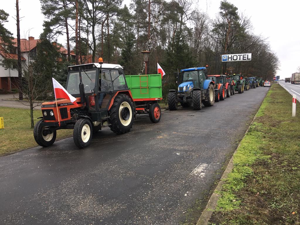 protest rolniczy krzemieniewo  - Jacek Marciniak 