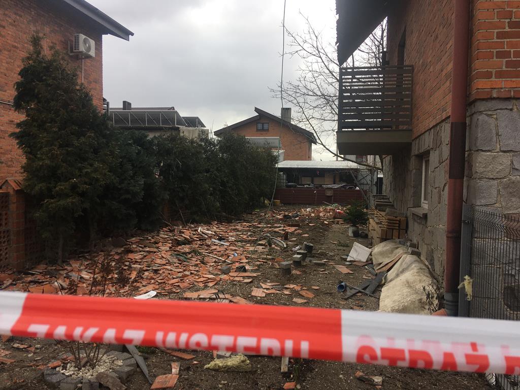 dobrzyca zniszczenia trąba powietrzna  - Danuta Synkiewicz 