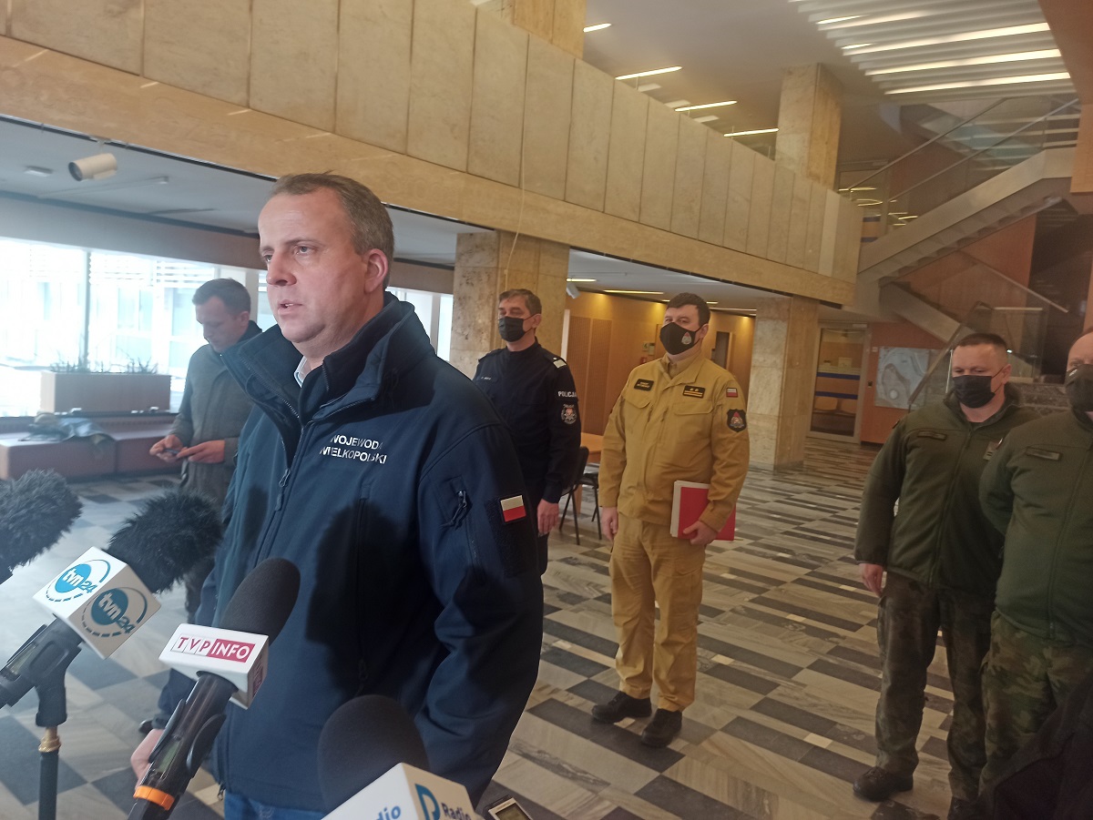 sztab kryzysowy urząd wojewoda - Bartosz Garczyński