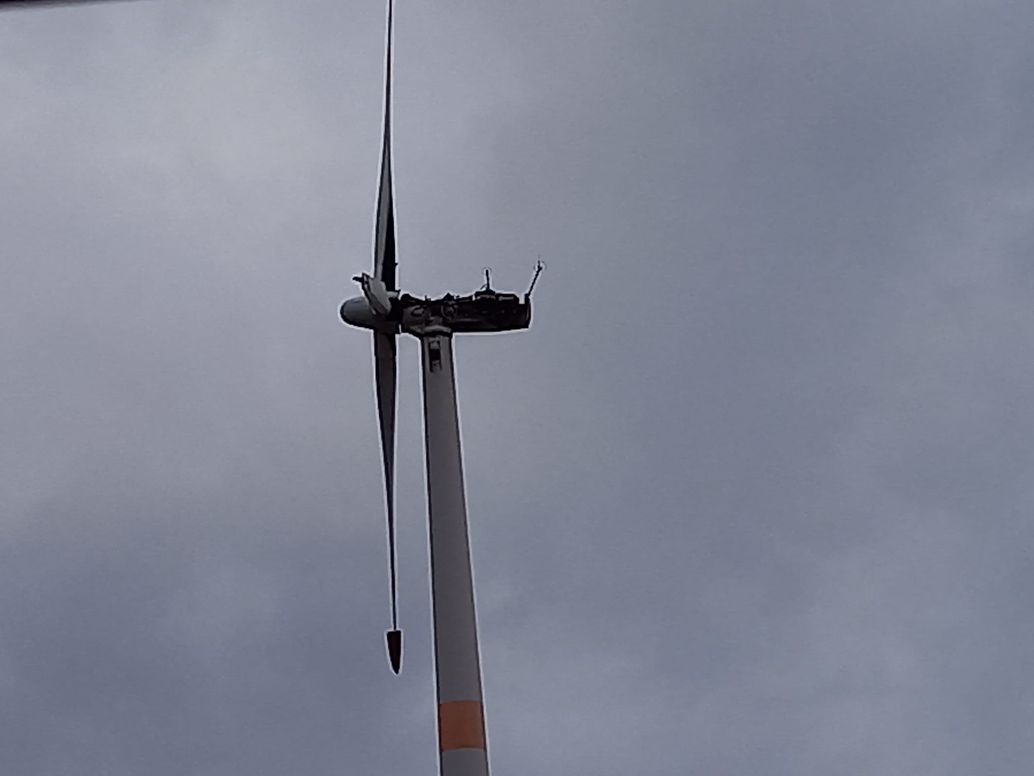 spalony wiatrak - Karol Skałaski