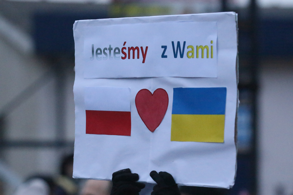 protest przed konsulatem rosyjskim - Leon Bielewicz 