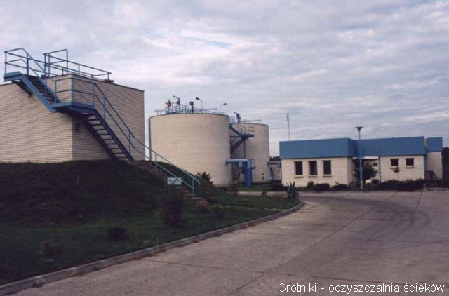 Grotniki - oczyszczalnia ścieków - Gmina Włoszakowice