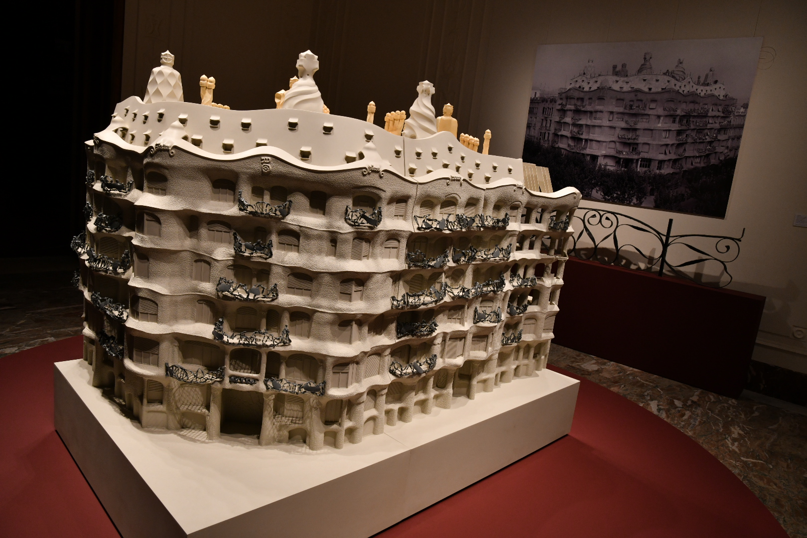 wystawa Antonio Gaudiego - Wojtek Wardejn