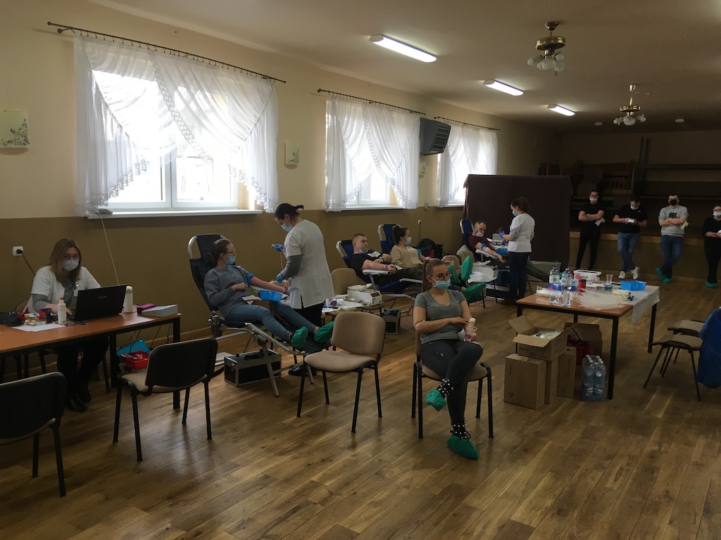 chrzan zbiórka krwi - Rafał Regulski - Radio Poznań