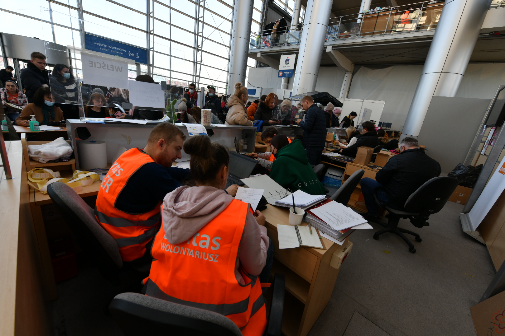 mtp targi uchodźcy ukraińcy - Wojtek Wardejn - Radio Poznań