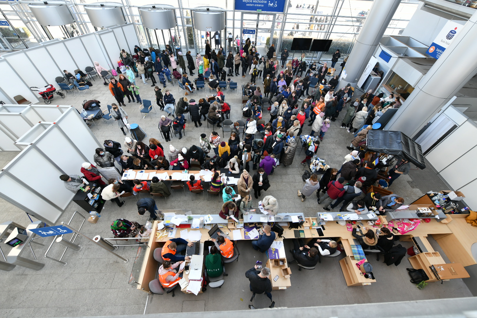 mtp targi uchodźcy ukraińcy - Wojtek Wardejn - Radio Poznań