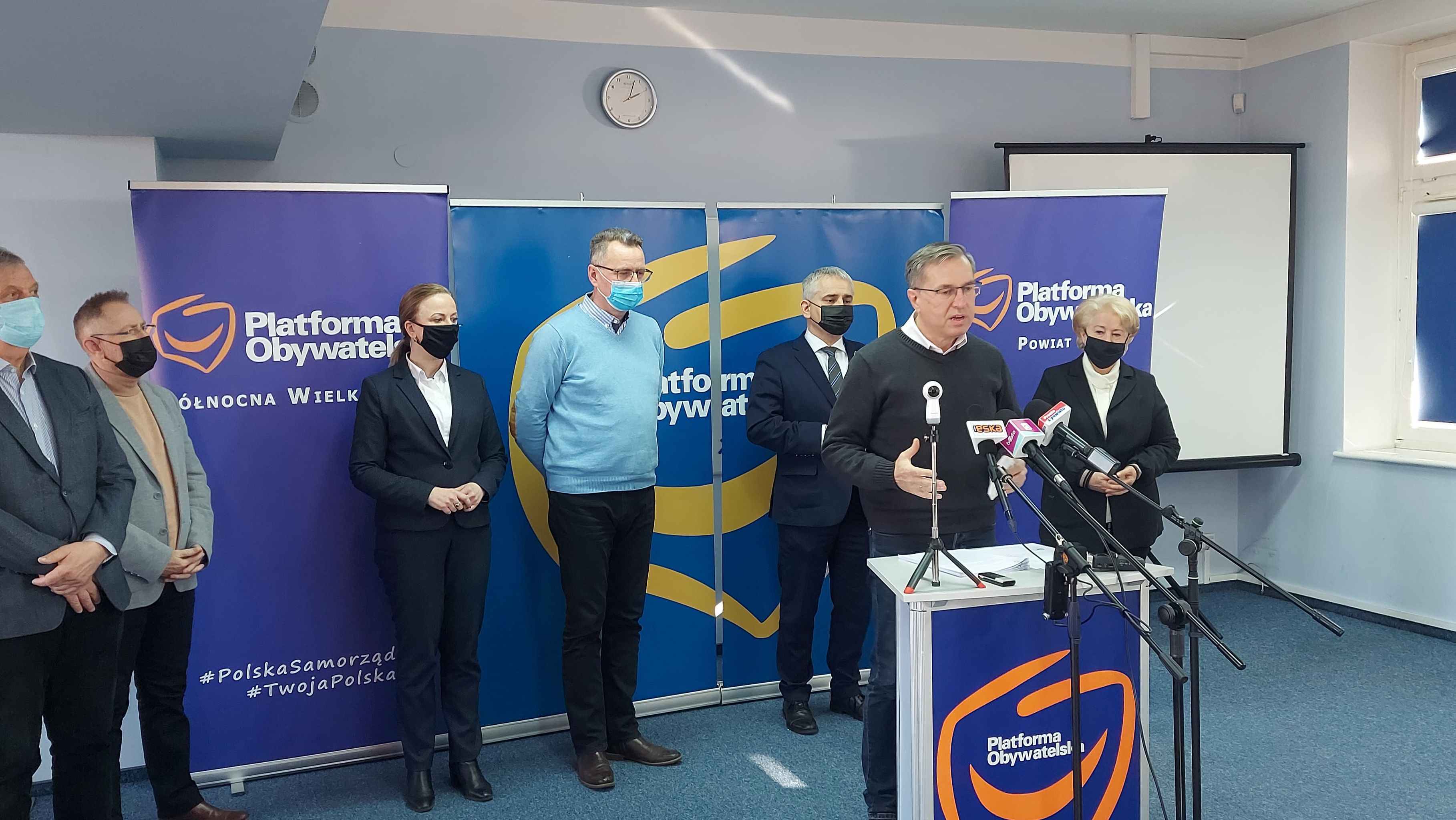 szpital piła oddział kardiologiczny konferencja prezydenta piły - Przemysław Stochaj