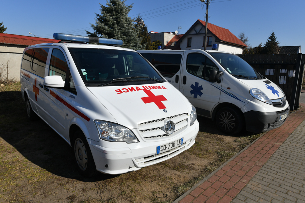 karetki dla ukrainy łukasz szulc daniel heina - Wojtek Wardejn - Radio Poznań