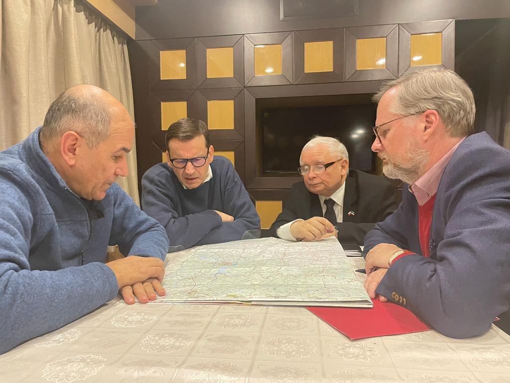 premier kijów - FB: Mateusz Morawiecki