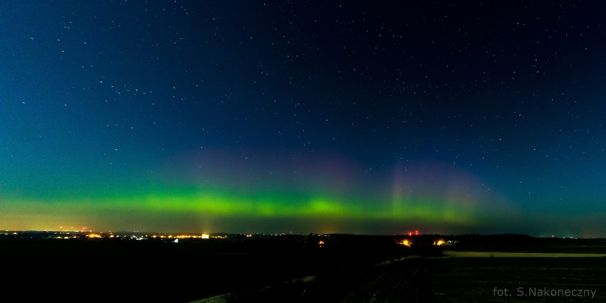 zorza piła - Fotograf Sławomir Nakoneczny