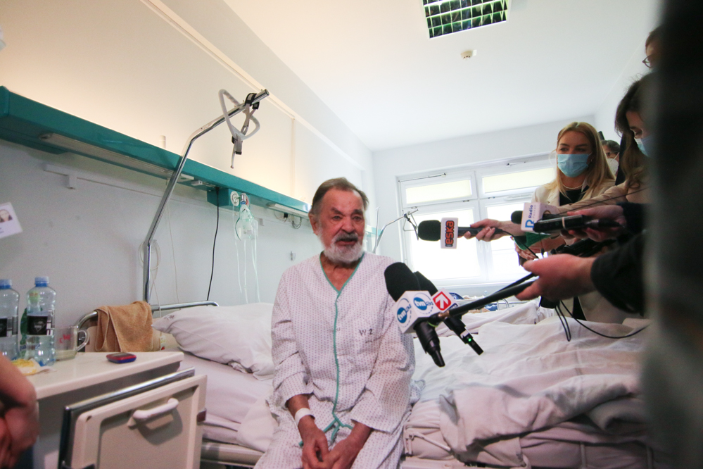 Pierwsi uchodźcy z Ukrainy trafili do Miejskiego Szpitala imienia Strusia w Poznaniu - Leon Bielewicz 