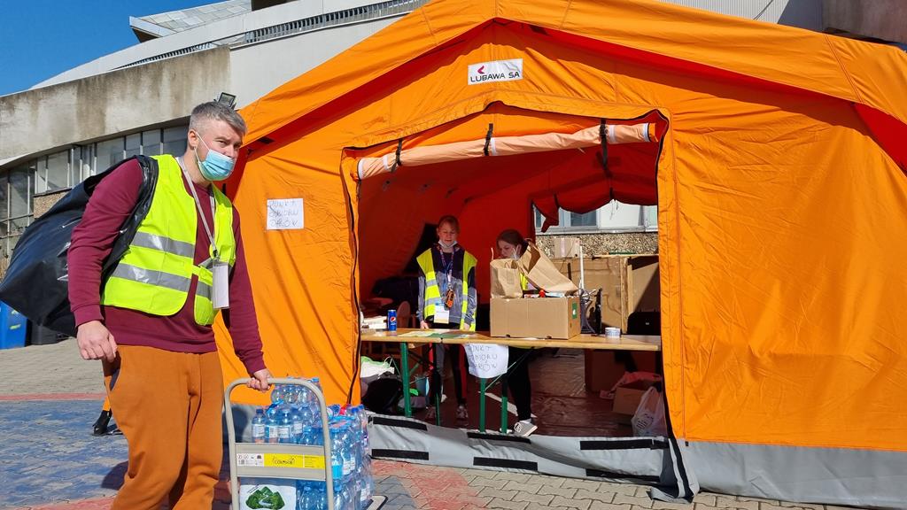 Punkt noclegowy w Arenie - Magdalena Konieczna