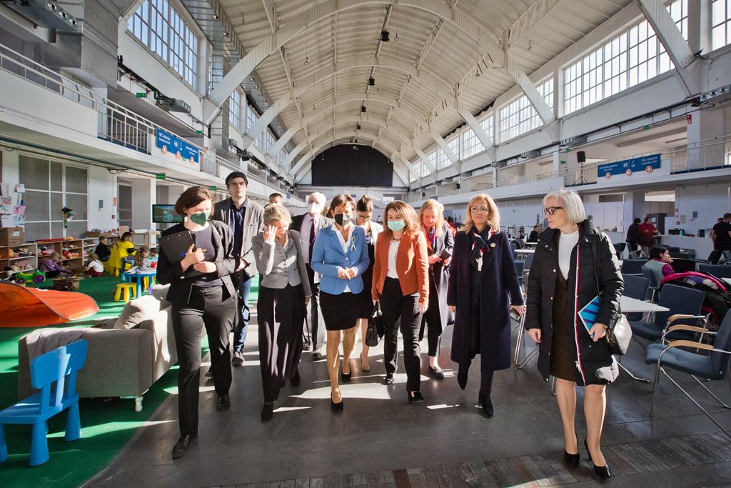 Minister niemieckiej Hesji Lucia Puttrich na targach - MTP