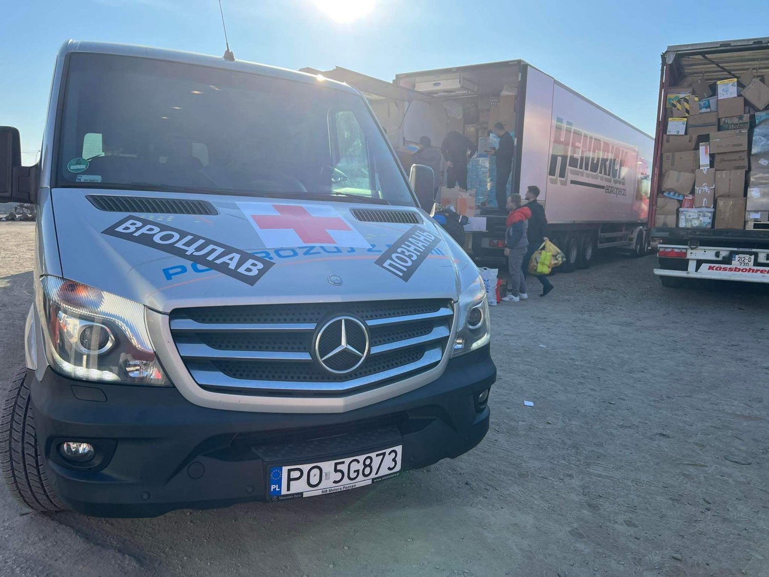 Swarzędz dla Ukrainy POMOC transport  - zrzutka.pl