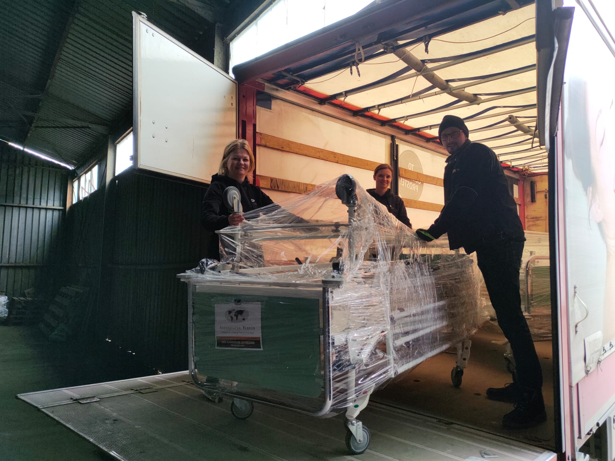 Fundacja Pomocy Humanitarnej "Redemptoris Missio" łóżka dla ukrainy - Fundacja Pomocy Humanitarnej "Redemptoris Missio"